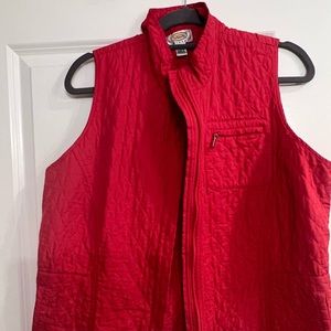 Talbot bright corral vest